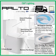 Aalto Wiktoria Tornado Technology One-piece Water Closet Toilet Bowl AL8090