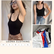 Small Strap Tank Top, Long Sleeve, Sexy Comfortable Form - A8 - Leona Clothing