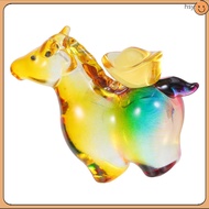 Home Decoration Table Top Book Shelf Horse Decorative Tabletop Statue 7.80X6.00X2.80CM  huyisheng