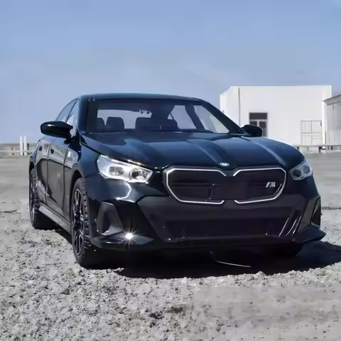 1:24 BMW I5 M60 Xdrive Power Alloy Metal Diecast Model Car Sound & Light Outdoor Collection Hobby De