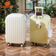 Durable Travel Bag Trolley 20/24 Inches 360 Rotation ABS+PC Material Luggage