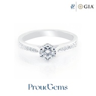 แหวนหมั้นเพชร ProudGems - Lady's Engagement Ring (RE10385)
