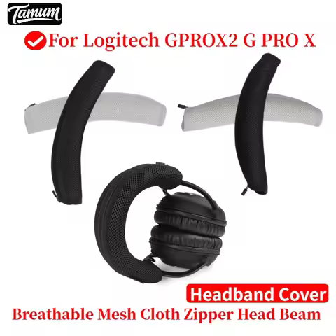 Comfortable Headband Cushion Replacement For Logitech GPROX2 G PRO X Headphones Head Beam Sleeve Cov