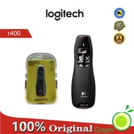 *Logitech R400 Wireless USB Laser Pointer PPT Remote Control Pointer Pen for PowerPoint Presentation