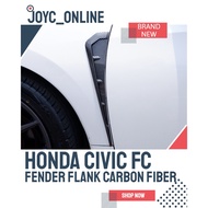 (2 PCS) Universal Type R side fender Flank for Honda Civic FC (LONG)