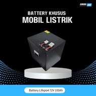 [Bisa Custom Sesuai Permintaan] Battery Lifepo4 72V 100Ah Kit Mobil Listrik