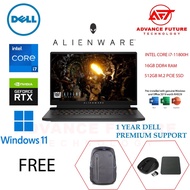 Dell Alienware M15 R6 80165-3060-W11 15.6'' FHD 165Hz Gaming Laptop ( I7-11800H, 16GB, 512GB SSD, RTX3060 6GB, W11, HS )