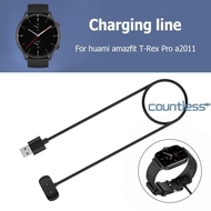 Mini Charging Cable Safety Charging Line Anti-interference Short Circuit Protection for Huami Amazfit Bip3 T-rex Pro Cable [countless.sg]