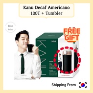 Maxim Kanu Coffee mini kanu Decaf Americano 100T + coffee Gift / 10T, 30T, 100T [Korea Best Product]