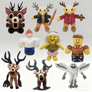 Cross-Border Forest 99 Nights Horror Game 99Nights Open Mouth Elk Game Toy Plush Doll