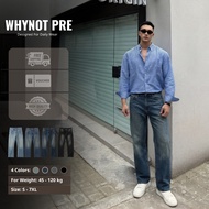 DUSTY BLUE JEANS Men's JEANS - WHYNOT PREMIUM - BLUE REGULAR JEANS