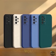 Case Samsung A13 4G Simple candy color silicone mobile phone soft case YT