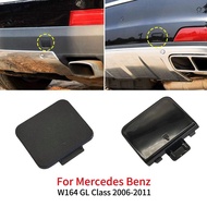 For Mercedes X164 Car Rear Bumper Tow Hook Cover Cap Black For Benz GL Class 2005-2011 GL300 GL350 G