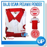 Falcon Baju BSMM PBSM Pegawai Korporat Pemimpin Cikgu Bulan Sabit Merah Malaysia Lengan Pendek Red Crescent Original 374