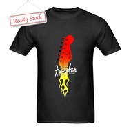 FENDER GUITARS Flaming Stratocaster Tshirt