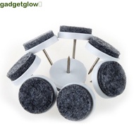 GADGETGLOW​ Furniture Leg Pads Home 20PCS Furniture Covers Floor Protector Pads Foot Nail Chair Legs