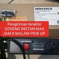 INDORACK PDU6G 6 Outlet power distribution outlet /PDU 6 Outlet ANTI LIGHTNING 16A Accessories Rack