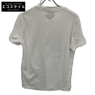 Prada UJN639 19 Year White Acronyms Print T-Shirt Small