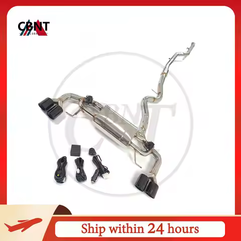 CBNT Exhaust Systems Muffler with Valve for BMW G20 320i 325i 330i 2.0T SS304 Performance Valvetroni