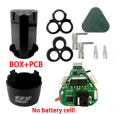 Type B 3*18650 Li-ion Battery Case PCB Circuit Board for Lomvum DeYun ZhiPu FuGe for KoMax DLS DEGUQ