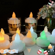 CACTU 5Pcs Candle Lamp, Electric Glowing Decor Diya LED Light, Fake Candle Diwali Floating on Water India Oil Lamp Deepavali Festival Decoration