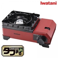 Iwatani Iwatani Cassette stove Tough Maru Jr. Made in Japan, Dutch oven can be used (Red) Gas