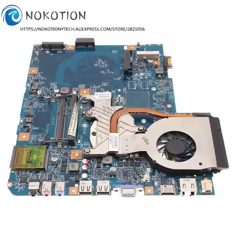 MBPM601002 09285-1M 48.4GD01.01M For Acer aspire 5740 5740G Laptop Motherboard HM55 DDR3 free i5+hea