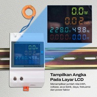 BEST SELLER Taffware Digital Display Din Rail Single 300V Electric Meter - D52-2066