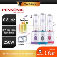 Pensonic Personal Blender (600ml x2) | PB-4003B PB-4004V PB-4005P Sporty Blender Juicer Mixer Pengis