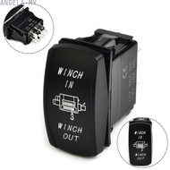[ANGELA]Switch Inner Truck 7-pin IP66 Replacement Accessories Black Waterproof