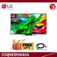 [ Delivered by Seller ] LG 55 inch QNED evo AI TV QNED86 MiniLED 144Hz Gaming Mode* Dolby Vision & H