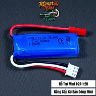 Lipo Battery 2s 550mah 7.4V For Mini Car K969 K989 284131 284010