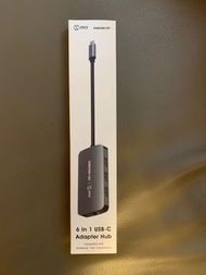 6 in 1 USB-C adapter Hub