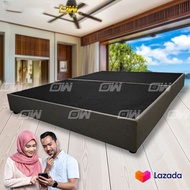 King Size - 8 Inches EQUINOX Waterproof CASA Leather Divan Base Box Only / 8 Inches Divan Base / Divan Box / Leather Divan / Solid Divan Bed / Bedframe Katil / Hotel Bed / Katil Bed Frame