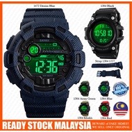 SKMEI 1384 1472 Watch Original Malaysia Ready Stock Water Resist Strap 1384 1227 Tali Jam Skmei