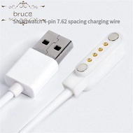 BRUCE1 Charging Cable Y95 KW18 KW88 KW98 DM Children's Watch 7.62 Space Magnetic Male to 4 Pin USB 2.0 Charger Cord
