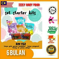 IZZLY BABY FOOD@ STARTER KITS 6M