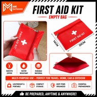 FIRST AID KIT EMPTY BAG TRAVEL EMPTY POUCH BAG FOR EMERGENCY AT HOME OFFICE OUTDOOR CAMPING HIKING