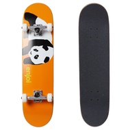 Enjoi NBD Panda Resin Complete W/Soft Wheels Orange 7.75" x 31.2" Complete Skateboard (7391223)