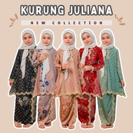 🔥NEW ARRIVAL RAYA 2025🔥 Baju Kurung Budak Riau Corak Batik Sutera Kids