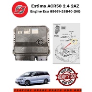 Estima ACR50 2.4 Engine Ecu 89661-28B40 (90)