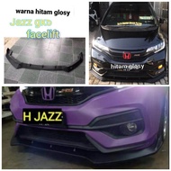 lips bumper hona jazz gk5 facelift hitam glosy