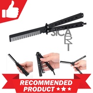 Butterfly Balisong Training Knife Iron Comb