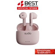 Sudio Earphones/Headphones/Earbuds Sudio A1 Pink