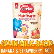 CERELAC Nutripuffs Strawberry 50g