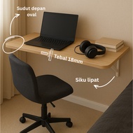 DIKAYOO.ID - WALL-MOUNTED FOLDING TABLE PORTABLE FOLDING TABLE AESTHETIC TABLE JUMBO SIZE 120CM X 30