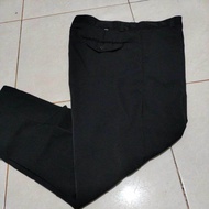 baju atasan Seragam safari warna hitam driver sopir satpam lengan pendek panjang warna hitam Securi
