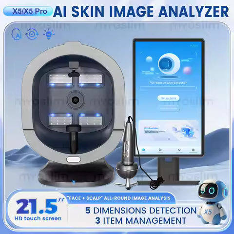 NEWEST Skin Analyzer AI Intelligent Image Instrument Detector Magic Mirror 3D Digital Facial Analysi