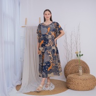 Daster ALMIRA ZIPPER JumbO Homedress By Putri Dania