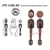 JTC-1188 AC Lockset Double Handle Gripset Handleset Lockset Door Lock